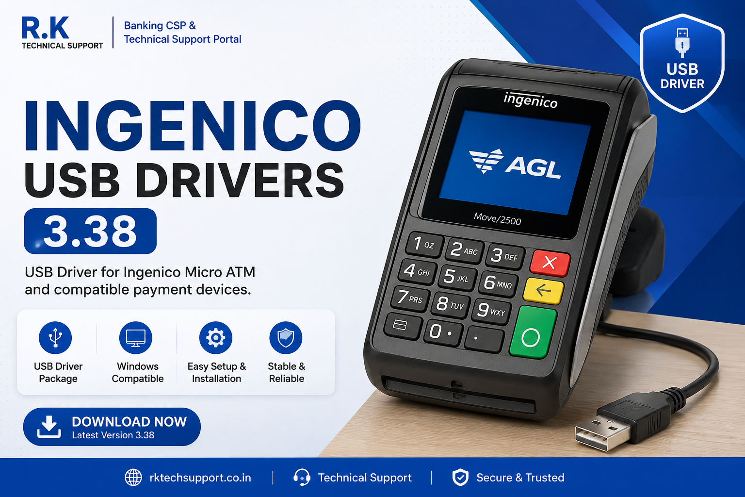Ingenico USB Drivers 3.38