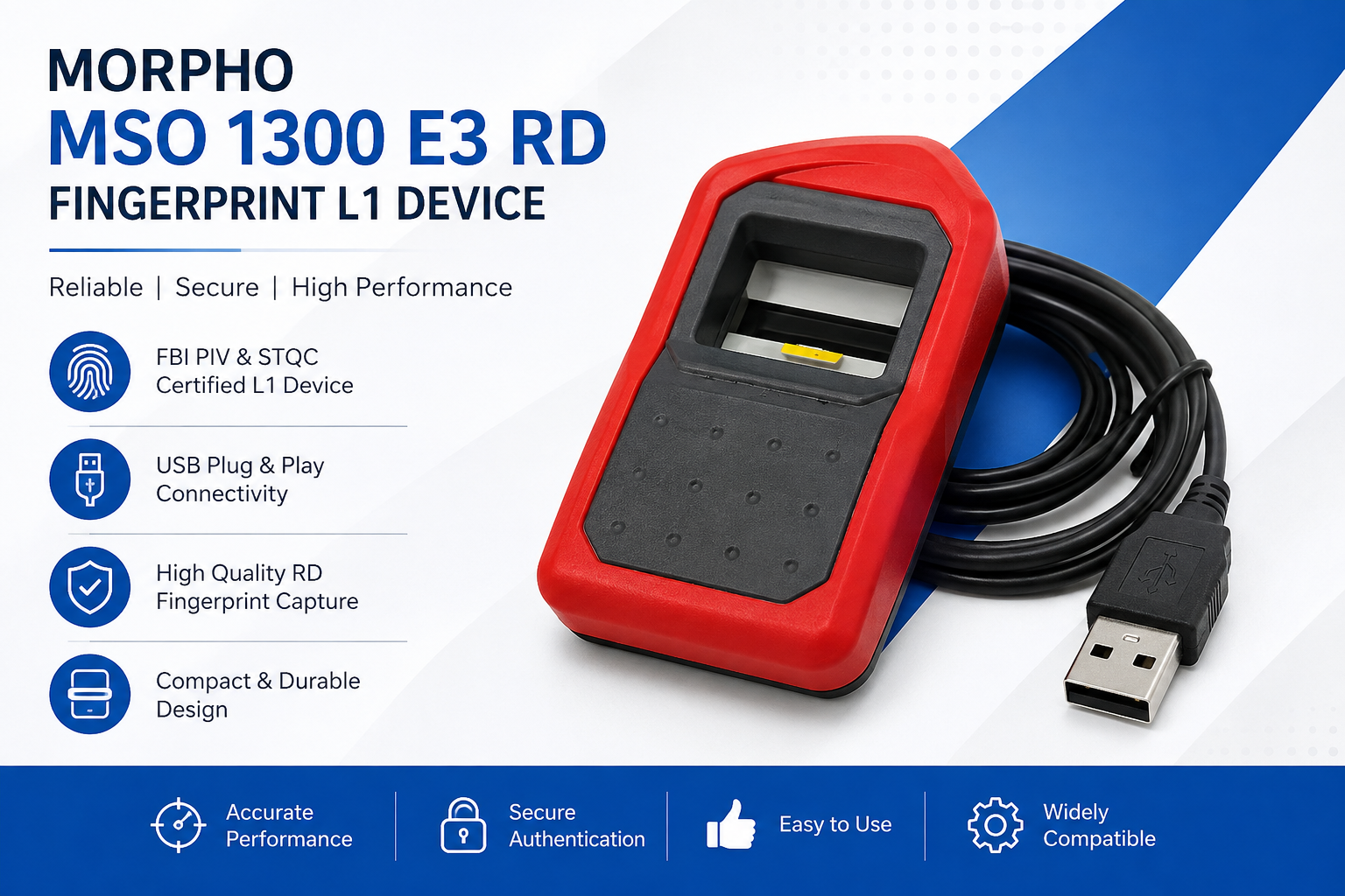Morpho MSO 1300 E3 RD Fingerprint L1 Device